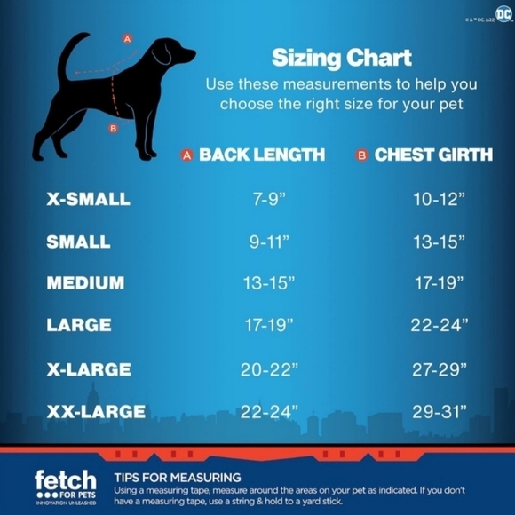 NWT DC Comics Superman Halloween Costume Cosplay Pet Dog Size Medium M Hero New - Picture 6 of 8